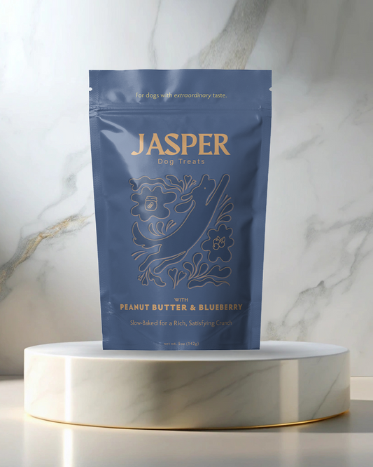 Jasper Dog Treats - Peanut Butter & Blueberry