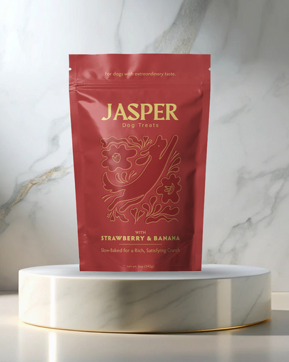 Jasper Dog Treats - Strawberry & Banana